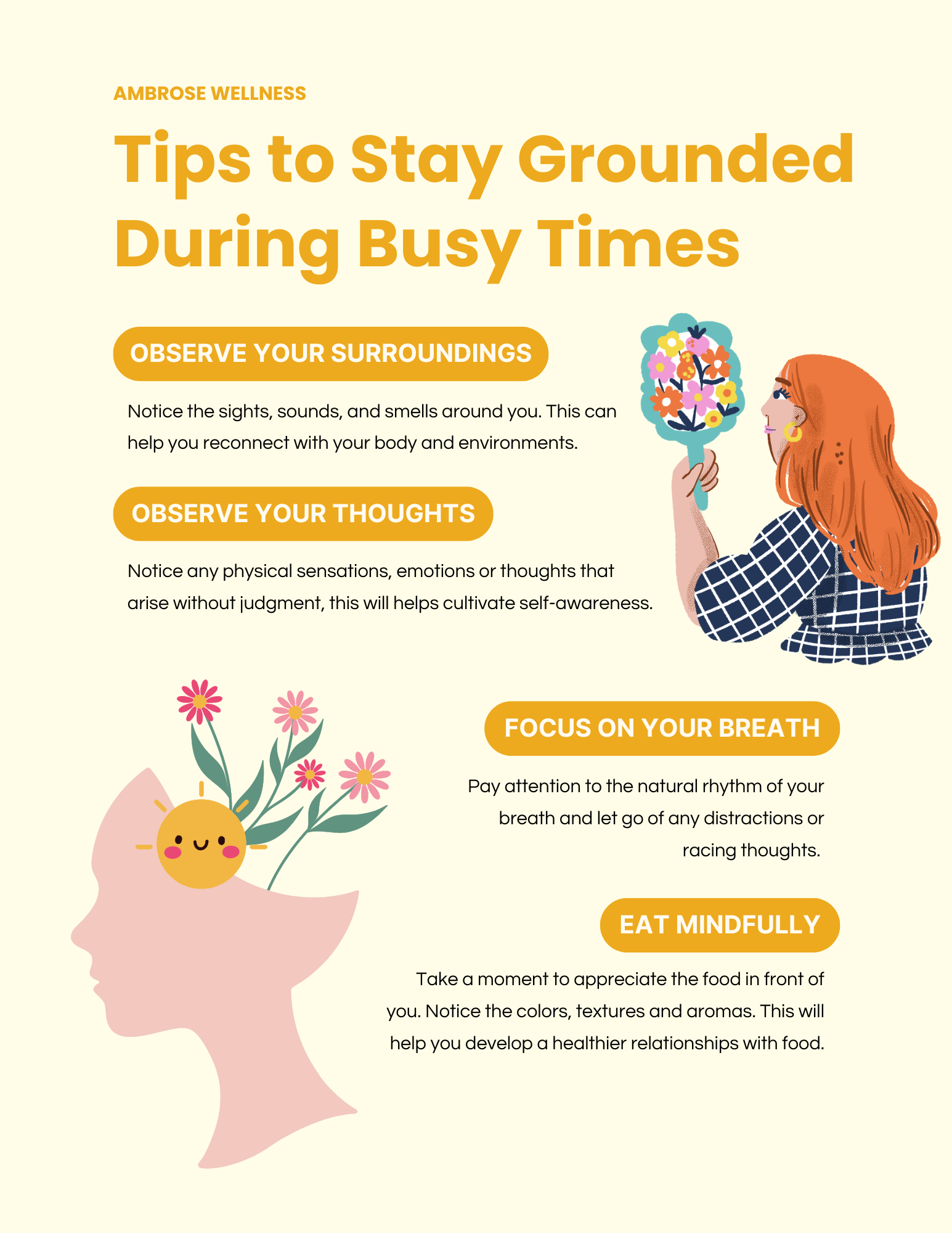 Wellness Tip Mindfulness