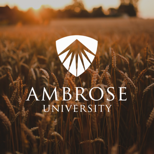 ambrose university logo